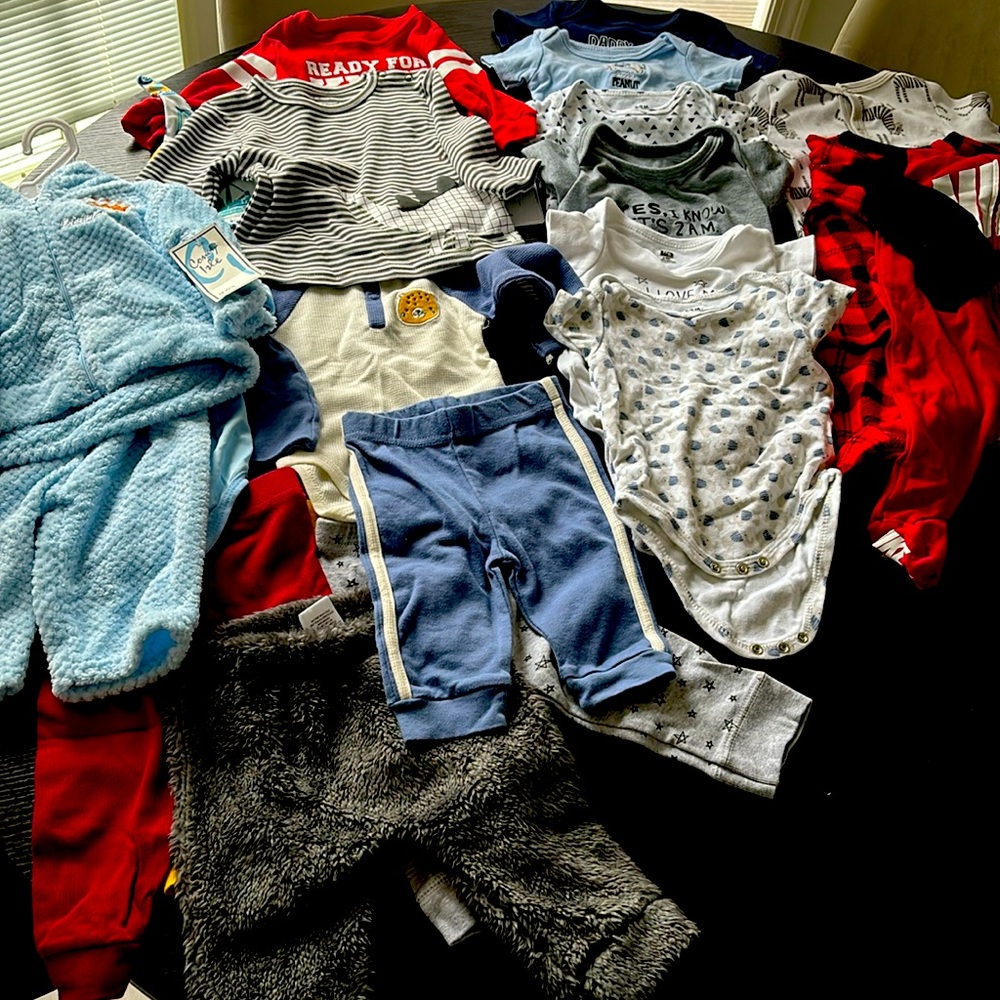 Baby boy 6-9 month bundle clothes